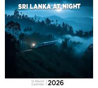 Sri Lanka At Night 2026 Calendar: Lanterns, coastlines, and peaceful evenings under the stars