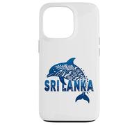 Sri Lanka Delfín Azul Océano Índico Naturaleza Vida Marina Carcasa para iPhone 13 Pro