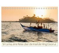 Sri Lanka, eine Reise über die Insel der King Coconut (Tischkalender 2026 DIN A5 quer), CALVENDO Monatskalender: Sri Lanka, Landschaftsaufnahmen von einer Reise über die Insel