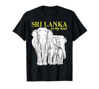 Sri Lanka en mi Alma Regalo del Orgullo de Las raíces del Camiseta