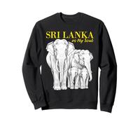 Sri Lanka en mi Alma Regalo del Orgullo de Las raíces del Sudadera