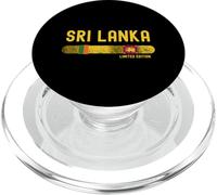 Sri Lanka Flag | Sri Lankan Vintage Distressed PopSockets PopGrip para MagSafe
