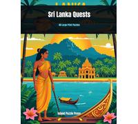 Sri Lanka Quests: 40 Large Print Puzzles (Word Search)