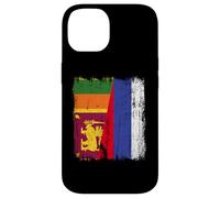 Sri Lanka Rusia Media Bandera Sri Lanka Jersey ruso Carcasa para iPhone 14