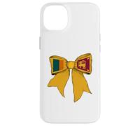 Sri Lanka Sri Lanka Bandera del Orgullo Chica Coqueta Lazo Cinta Carcasa para iPhone 14 Plus