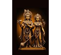 SRI RAM SITA - NOTEBOOK: A5 Lined Journal - 100 Pages | 120gsm Paper | School, Office, College, Home (Ideal for Notes, Diary & Writing)