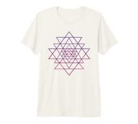 Sri Yantra Tantra Hindú Flor de la Vida Camiseta Premium