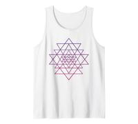Sri Yantra Tantra Hindú Flor de la Vida Camiseta sin Mangas