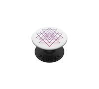 Sri Yantra Tantra Hindú Flor de la Vida PopSockets PopGrip Adhesivo