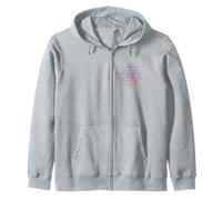 Sri Yantra Tantra Hindú Flor de la Vida Sudadera con Capucha