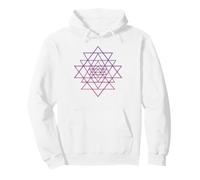 Sri Yantra Tantra Hindú Flor de la Vida Sudadera con Capucha