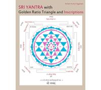 Sri Yantra with Golden Ratio Triangle and Inscriptions