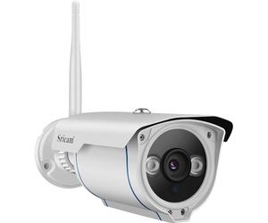 Sricam SP007-S Cámaras de Vigilancia WiFi Interior 3MP HD, Cámara IP Intercomunicador bidireccional, Visión Nocturna, Detección de Movimiento, Monitor para casa, bebé y Mascotas, Compatible con iOS Android SriHome