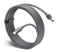 SRICH Starlink - Mini cable de alimentación USB-C a CC, 9.8 pies/3 m, resistente al agua, 18 AWG, carga rápida PD de 45 W, compatible con banco de energía y adaptador