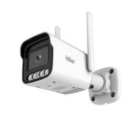 SRIHOME Sricam SP007-S Cámara de Vigilancia WiFi Exterior, Visión Nocturna, HD 3MP Impermeable IP66, Seguridad Exterior, Detección de Movimiento, Email Alarma Compatible con iOS Android y Windows PC