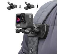 SRIKEKL(2 Juegos) Correa de Mochila con fijación de Agarre rápido, fijación de Agarre de Mochila giratoria de 360 °, Compatible con gopro Hero,dji Osmo Action y la mayoría de Las cámaras de acción
