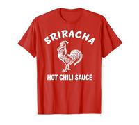 Sriracha - Camiseta de salsa de chile picante, camisa fácil de disfraz de Halloween Camiseta