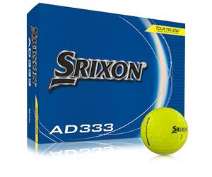 Srixon AD333 11 - Pelotas de golf de alto rendimiento para distancia y velocidad - Baja compresión - Para consistencia y control - Línea de alineación - Accesorios de golf de primera calidad y regalos
