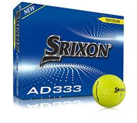 SRIXON AD334 Bola DE Golf, Hombres, Amarillo, 12 Bolas