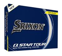 Srixon, Nuevo Q-Star Tour 5 2024 - Docena de Pelotas de Golf - Tacto Suave, Efecto, Rendimiento y Potencia - 12 Piezas - Uretano - Accesorios de Golf Premium y Regalos de Golf