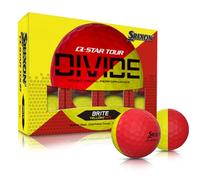 Srixon Q-Star Divide 12 Pelotas de Golf Calidad Tour Juego Corto - Núcleo FastLayer - Alta Compresión de Pelota