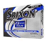 Srixon Q-Star Tour 3 blancas, 12 pelotas de golf, rendimiento y potencia, 3 piezas, uretano, accesorios de golf y regalos de primera calidad