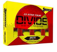 Srixon Q-Star Divide 12 Pelotas de Golf Calidad Tour Juego Corto - Núcleo FastLayer - Alta Compresión de Pelota