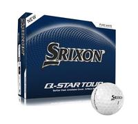 Srixon Q-Star Tour, Pelotas de Golf con Cubierta de uretano de Alta Gama Ultrafina | Spin Skin+ de Nueva generación | Tacto Suave | Tecnología FastLayer Core | 12 Unidades
