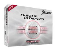 Srixon Q-Star Ultispeed Track - Pelotas de golf, color blanco