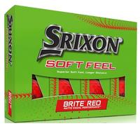 Srixon Soft Feel 13 Brite - Docena de Pelotas de Golf de Distancia y Baja compresión - Regalos de Golf y Accesorios de Golf