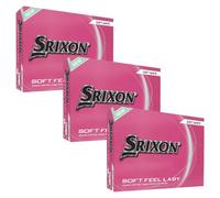 Srixon Soft Feel Lady 9 - Pelotas de Golf para Mujer (36 Unidades), Color Blanco