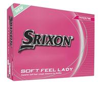Srixon Soft Feel Lady Pelota de Golf para Damas |Baja compresión y despegue Alto fácil|Tacto Ultra Suave |Ideal para balanceos moderados y Mayor precisión