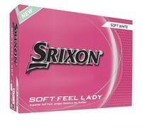 Srixon Soft Feel Lady Pelota de Golf para Damas |Baja compresión y despegue Alto fácil|Tacto Ultra Suave |Ideal para balanceos moderados y Mayor precisión