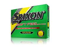 Srixon Softfeel, Bolas 2 Capas De Golf Unisex Adulto, Amarillo, Única