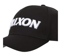 Srixon Tour Caps, Gorra de Golf para Hombre, Ajustable, Talla Unica (100% Poliester, Negro/Blanco)