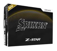 Srixon Z-STAR 9 - Pelota de de Alto Rendimiento | Distancia y Giro Extremos | Núcleo FastLayer DG Core 2.0 | Recubrimiento Spin Skin+ | Control y Tacto Suave | Blanco y Amarillo