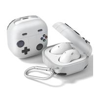 SRIZIAN Funda de Silicona Compatible para Samsung Galaxy Buds 2 Pro/Galaxy Buds2/ Galaxy Buds Pro/Galaxy Buds FE/Galaxy Buds Live Funda-Gris