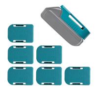 SRJQXH Soportes para Batería, 6 Piezas Clips de Batería Ranuras, Compacto y Liviano Azul Taladro Baterias Soportes, Azul, para Makita, para Bosch Baterías de Iones de Litio 14,4-18v