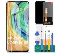 SRJTEK Compatible para OnePlus Nord N100 Pantalla LCD BE2013 BE2015 BE2011 Piezas de Repuesto para OnePlus Pantalla táctil Sensor digitalizador Totalmente Assmebly Kits