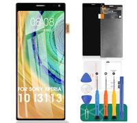 SRJTEK Compatible para Sony Xperia 10 pantalla LCD Xperia X10 piezas de repuesto para I3113 I4113 I4193 I3123 Sensor de pantalla táctil digitalizador con kits