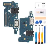 SRJTEK Conector de base de repuesto para Samsung Galaxy M51, puerto de carga 515, puerto de auriculares SM-M515F con micrófono/conector de audio/antena kits de reparación de repuesto
