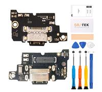 SRJTEK Conector de base de repuesto para Xiaomi Poco F3 2021 para Xiaomi Poco F3 2021 puerto de carga para Xiaomi Poco F3 2021 con micrófono/conector de audio/kits de reparación de antena