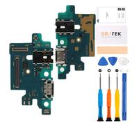 SRJTEK Conector de base para Samsung Galaxy A40 2019, puerto de carga A405, USB C, cable flexible SM-A405F con micrófono/conector de audio/antena kits de reparación de repuesto
