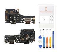 SRJTEK Conector USB de repuesto para Xiaomi Redmi Note 10 4G/Note 10S, puerto de carga, puerto de auriculares, micrófono, conector de audio, antena tipo C