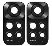 SRJTEK Cristal de repuesto para cámara trasera Xiaomi Redmi Note 11 2201117TG, 2201117TI con kit de reparación de herramientas profesionales (2 unidades)