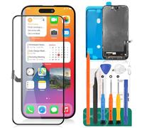 SRJTEK Incell - Pantalla LCD de repuesto para iPhone 15 de 6.1 pulgadas para iPhone A3090, A2846, A3089, A3092, kit de reparación de montaje de digitalizador táctil (negro)