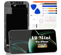 SRJTEK Incell para iPhone 12 Mini Reemplazo de Pantalla A2399 Pantalla LCD A2176 Reemplazo de Pantalla LCD A2398, A2400Touch Digitalizador Asamblea Reparación Piezas Kits (5.4 Pulgadas)