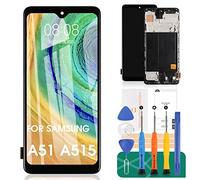 SRJTEK Incell para Samsung Galaxy A51 reemplazo de Pantalla para Samsung A51 reemplazo de Pantalla LCD A515 Pantalla SM-A515U táctil digitalizador SM-A515F con Frame（No función de Huellas Dactilares）