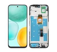 SRJTEK Pantalla LCD TFT para Honor X6c para Honor X6c Reemplazo de pantalla para Honor X6c NIC-LX1 NIC-LX2 LCD Display NIC-LX3 Touch Digitizer Assembly Kit de reparación (6.6 pulgadas, negro con marco