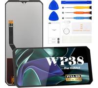 SRJTEK [Para Android 13] Para Oukitel WP38 pantalla LCD para Oukitel WP38 reemplazo de pantalla para Oukitel WP38 digitalizador de pantalla táctil kits de reparación sin marco negro (no apto para 14)